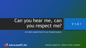 Can you hear me, can you respect me?