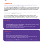 EAAA Media Release EAAA Members call for immediate release of the 2nd National Plan to End the Abuse and Mistreatment of Older People.