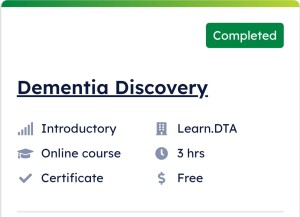 DTA Dementia Discovery