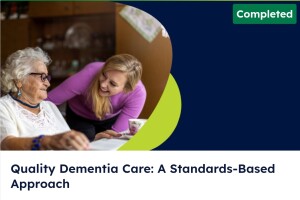 DTA Quality Dementia Care A Staandards Based Approach