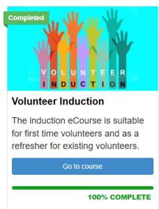 Volunteer Induction Coarse