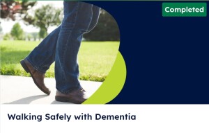 Walking safely with dementia